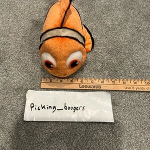 Disney Pixar Mattel Finding Nemo Large Plush Stuffed Clown Fish